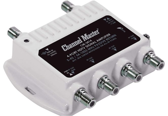 Channel Master Ultra Mini 4 TV Antenna Amplifier